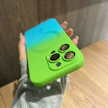 Pikkukuva 3 / 5: CQBB Magneettinen iPhone 13 Pro -kotelo [yhteensopiva MagSafen kanssa], söpö gradienttivärinen kotelo naisille ja miehille, pehmeä TPU-iskunkestävä kotelo