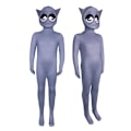 Pikkukuva 1 / 6: Uusia tulokkaita Aikuiset Lapset Pojat Tytöt Sprunki Incredibox Rhythm Box cosplay -asu pelisukkahousut 150 150 grey