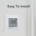 Miniatyrbild 2 av 8: Hemvärmesystem Termostat LED Pekskärm Termostat Golvvärme Temperaturregulator Smart Electric Golvvärme Termostat AC85V–250 V 16A (vit) white