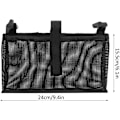Miniatyrbillede 3 af 8: Mesh-lomme net, nylon opbevaringsnet lille lastnet til bagagerum RV både