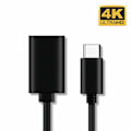 Miniatyrbilde 2 av 8: USB-C til Display-adapter (4K60 Hz), Bærbar USB-C-adapter AV-konverteringskabel for MacBook Pro, MacBook Air, iPad Pro, Pixelbook, XPS, Galaxy og mer