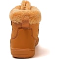 Miniatyrbillede 7 af 7: Børnesko til Barefod Vinter Vinterstøvler Varme Foret Barefodssko Anti-Slip Vinterstøvler Letvægts Komfortable Vandrestøvler Til Piger Drenge Kw02 Khaki 26 EU