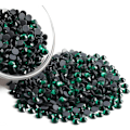 Miniatyrbillede 3 af 4: 600 stk. Smaragdgrønne Hotfix Rhinestones, SS30, 6,3-6,5 mm til Håndværk & Tøj Emerald SS30
