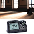Miniatyrbillede 5 af 5: Multifunktionel ur med Adhan-alarm, Qibla-retning og LED-lys Rose gold