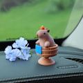 Miniatyrbilde 5 av 7: Finless tumlare instrumentpanel figur, vår finless tumlare skakande hode, kreativ skrivebordsdekorasjon, søte dyr bildekorasjoner, gavekreativitet b