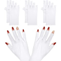 Miniatyrbillede 1 af 5: Nagelhandsker UV-beskyttelseshandsker Fingerløse handsker Manicure Gel N