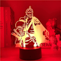 Miniatyrbillede 3 af 9: One Piece Zoro LED-lampe Cool Anime Figur Jul Födelsedag