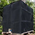 Miniatyrbild 5 av 5: IBC Vattentank Skyddande Överdrag, Vattentank Presenning 1000 Liter IBC Behållare Vattentät Dammtät Ton(120x100x116cm){DB}