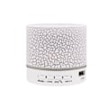 Pikkukuva 1 / 5: Crack Bluetooth-kaiutin, pieni langaton itsevalaiseva kaiutin älypuhelimelle ja tietokoneelle (A9 suuri valkoinen halkeama)