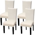 Miniatyrbild 1 av 5: Matstolsöverdrag Universal Stretch Polyester Spandex Tvättbar