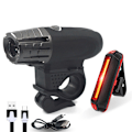 Miniatyrbilde 3 av 8: YOUOKLIGHT Vanntett Sykkellys LED Super Lys Sylinderlampe Black Svart