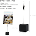 Miniatyrbillede 2 af 5: 20 stk. Memo Clip Holder