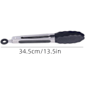 Miniatyrbilde 3 av 5: Kjøkkentang 27cm sklisikker rustfritt stål - Bbq, servering, steking