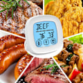Miniatyrbilde 3 av 10: Digitalt steketermometer for baking, BBQ, grilling med 1 sonder og en timer