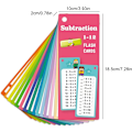Miniatyrbillede 5 af 8: Multi Math Flash Cards | 15X Læringskort til Børn - Sjove Additions- og Subtraktionslege Subtraction A
