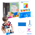 Pikkukuva 8 / 8: Kids Logic Key Toys | Oppimislelut ja loogisen ajattelun pelit lapsille Advanced