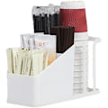 Miniatyrbillede 1 af 8: Kaffekop Dispenser, Bordplads Organizer med Elegant Sort Design til Køkken White