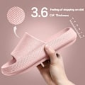 Miniatyrbild 1 av 7: Cloud Tofflor För Män Flip Flops Strand Sandaler Badrum Icke-Slipp Slides Män Kvinnor Tofflor Inomhus Skor Man S Löper B-Pink 3.6cm 44-45(passar 43-44)