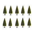 Pikkukuva 5 / 7: 10 kpl Männyn Miniatyyripuita, Männyn Metsä, Junarata, Sodan Leikki, Diy-Maisema, Joulukoristeet, 9cm-3