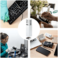 Miniatyrbilde 3 av 8: Multifunksjonelt rengjøringssett for ørepropper, nettbrett, tastatur, kamera, bærbar PC