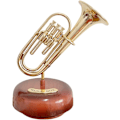 Miniatyrbillede 1 af 7: Musikbøtter til piger – Klassisk grammofon nostalgisk æske, Mors dags dekoration Trumpet speldosa