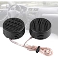 Miniatyrbillede 6 af 8: Diskant Bilhøjttaler Tweeter, Minihøjttaler Audio Tweeter 35mm 98dB Højttaler Bilhøjttaler Sort 12V 500W