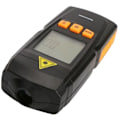 Miniatyrbild 4 av 5: Bärbar digital laser varvräknare Beröringsfri LCD-varvräknare RPM-mätare RPM-detektor Brett mätområde 2,5-99999 RPM