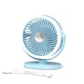 Skrivebordsventilator Camping Bærbar Ventilator med Stærk Luftstrøm USB Opladningsgrænseflade_max