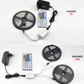 Miniatyrbilde 8 av 9: Fleksibel 10m RGB LED-stripe / Lyslenke / LED-stripe Bluetooth APP Multicolor_max Multicolor multifärg