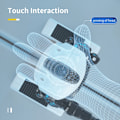 Miniatyrbillede 5 af 7: Mini RC Robot Sensing CADY WIDA Intelligent legetøjsprogrammering Uddannelse Musik Dans Robotter Autofølg Gestkontrol Legetøj til børn hvid robot
