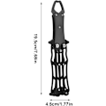 Miniatyrbilde 2 av 8: Fiskeklype & Utstyrsarrangør, Heavy-Duty Fiskehåndteringsverktøy, Krokfjerning Black