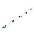 Pikkukuva 3 / 4: ABS Auton Takaluukun Kirjaimet Tunnus Logo Volvo C70 C30 S60 S60l Xc90 Xc60 V60 V40 S80 S80l Auton Muotoilutarra（MA） Bright Silver