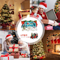 Miniatyrbilde 4 av 8: Puslespill Jernbanevogn Lekesett - 13 deler Julemontering Modell for Barn 13 pcs