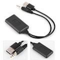 Miniatyrbilde 8 av 8: Bluetooth-mottaker Bluetooth AUX-adapter, 3,5 mm/0,14 tommer Bil AUX-lydkabel Trådløs Bluetooth-mottakeradapter HIFI Stereomusikk Auto Acc