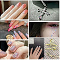Miniatyrbilde 4 av 4: 14400 stk Transparent AB Krystallsteiner for negler, SS10, 2.7-2.9mm Transparent AB SS10/14400pcs