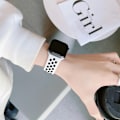 Miniatyrbillede 4 af 7: Sportrem til Apple Watch Band 45 mm 49 mm 44 mm 40 mm 41 mm 42 mm Silikonarmbånd correa iWatch Ultra 2 Series 9 8 SE 7 6 5 4 3 Red Pride 7 S-M
