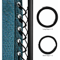 Miniatyrbild 2 av 5: (2 × 2M/78 tum+2 × 1,35M/53 tum) Universellt elastiskt rep Byte