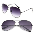 Miniatyrbillede 1 af 7: Moderne solbriller til kvinder og mænd - Pilot runde gradient spejl damebriller Oculos Lentes Gafas De Sol Pilot Model 08 Andre