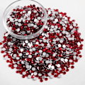 Miniatyrbillede 3 af 4: 14400 stk Røde Flade Rhinestones til DIY Håndværk, Siam, SS20, 4,6-4,8 mm Siam SS20/14400pcs