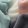 Pikkukuva 5 / 5: Puuvillainen hiuspyyhe, frotee, pitkä, pehmeä, nopea kuivuminen, vihreä