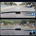 Miniatyrbild 3 av 8: Bil OBD2 HUD Head Up Display Vindruta Projektor Flerfunktionsmätare Larm Trötthet Körpåminnelse