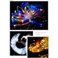 Pikkukuva 2 / 7: LED-valoketjut Kopparrör Solar String Lights Juhlallinen koristeellinen valaistus (väri)
