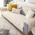 Miniatyrbillede 6 af 7: 1:a Sherpa Soffa Slipcover Hundvänligt Sofföverdrag Plysch Sittdyna Skydd Fuzzy Halkfri Sofföverdrag
