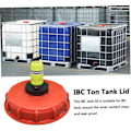Pikkukuva 8 / 8: IBC-säiliön kansi 163 mm IBC-säiliösovitin CAP Ton-ämpäriadapter med tuuletusreiällä ulkotiloihin