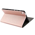 Pikkukuva 2 / 5: PU-kotelo + näppäimistö Tab A7 Lite 8,7 tuuman T220/t225 tabletille Käännettävä kotelo tablettiteline langattomalla näppäimistöllä (a)