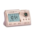 Miniatyrbillede 1 af 5: Multifunktionel ur med Adhan-alarm, Qibla-retning og LED-lys Rose gold