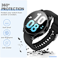 Miniatyrbild 3 av 7: Fodral till Samsung Galaxy Watch 4 5 6 40 mm 44 mm Skydd Silikon TPU Bumper Skärmskydd Fullständiga tillbehör Rose gold Galaxy Watch6 40mm