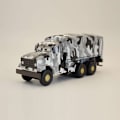 Miniatyrbillede 2 af 4: Biler Snowfield Lastbil Legering Barn Tecknad Leksak Bilmodell lime