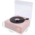 Miniatyrbild 2 av 8: Skivspelare Bluetooth-högtalare ABS Söt Bärbar Trådlös Skivspelare Högtalare Väckarklocka för Hem Sovrum Bord Dekoration (t6e4gryzq0-12)