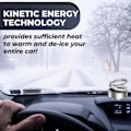 Miniatyrbilde 2 av 6: Miqiko Bærbar Mini Kinetisk Varmer, Elektromagnetisk Anti-Frost Enhet (Rød) RED